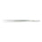 Miltex-Integra Miltex Forcep Jewelers Swiss 4.75 Fn Tp Serr Strt Flt #1 SS/NMgntc Each