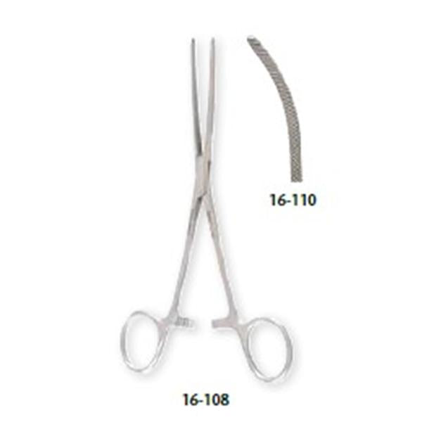 Miltex-Integra Miltex Forcep Intestinal Baby Doyen 6-3/4" Curved Dgnl Serr SS EA