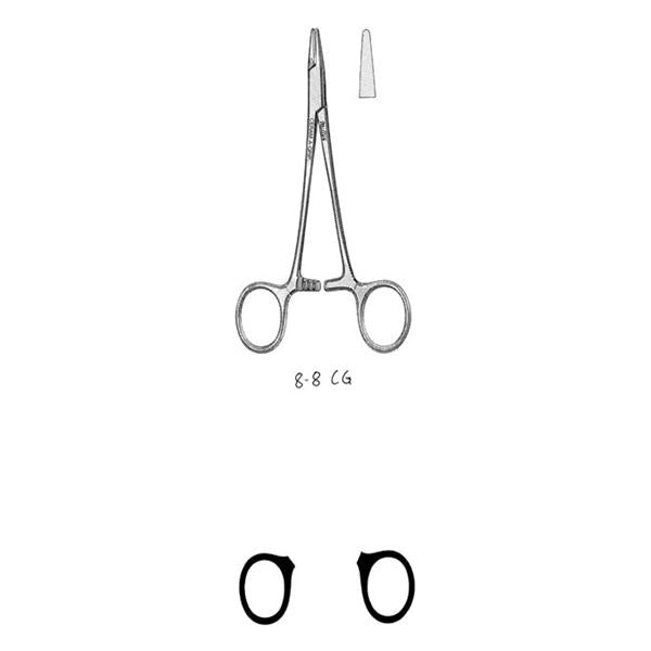 Miltex-Integra Miltex Holder Needle Halsey Vantage 5" Stainless Steel Ea