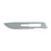 Miltex-Integra Miltex Blade Surgical #10 Stainless Steel Sterile Disposable 100/Bx (4-310)