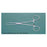 Miltex-Integra Miltex Forcep Tissue Allis 7-1/4" Jaw Angled 5x6 Teeth SS Ea