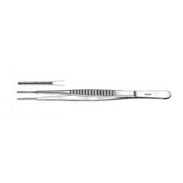 Miltex-Integra Miltex Forcep Tissue Cooley 8" 2mm Wide Atraumatic Tip SS Ea