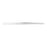 Miltex-Integra Miltex Forcep Tissue Cushing 7" Scraper End Straight 1x2 Teeth SS Ea