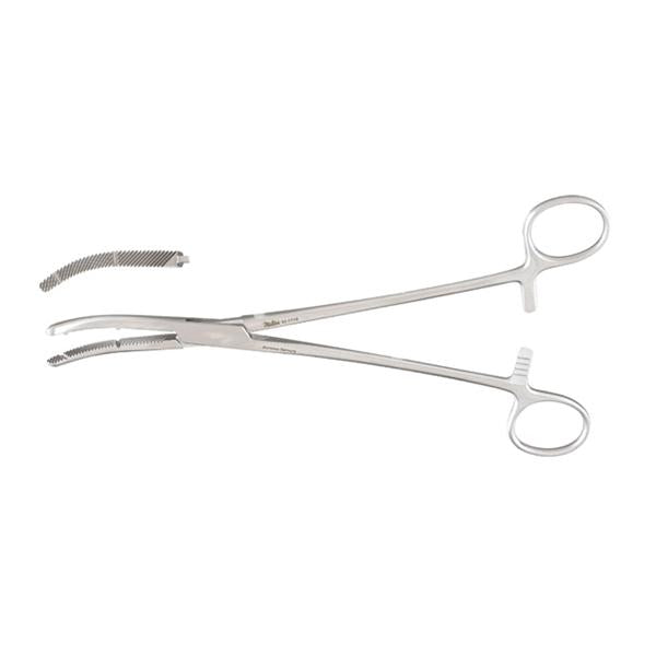 Miltex-Integra Miltex Forcep Heaney 8-1/4" Curved Single Tooth Stainless Steel Ea