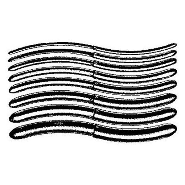 Miltex-Integra Miltex Dilator Uterine Hegar 7" 1-26mm Set of 26 Single End Rsbl SS Ea