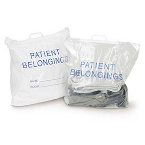 Medegen Medical Products Bag Patient Clear/Blue 20x20x3" LLDPE Film 25/Bx, 10 BX/CA (3537)