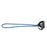 Fabrication Enterprises Tubing Exercise CanDo 48" Blue Heavy With Handle Ea
