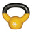 Fabrication Enterprises Kettlebell Weight CanDo 5lb Yellow Ea