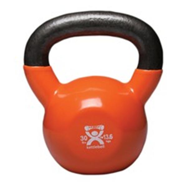 Fabrication Enterprises Kettlebell Weight CanDo 30lb Gold Ea