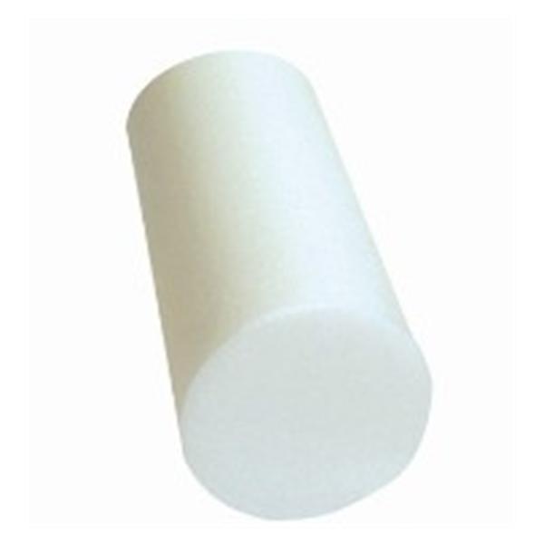 Fabrication Enterprises Roller Therapy CanDo 12x4" Round White Polyethylene Foam Ea