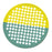 Fabrication Enterprises Web Exercise CanDo 14" Yellow/Green Multi-Resistance Lo Pwd Ea