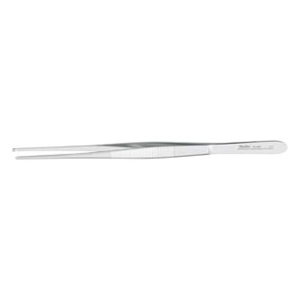 Miltex-Integra Miltex Forcep Tissue 5" Straight 1x2 Teeth Stainless Steel Ea (15493)