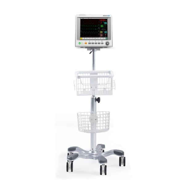 Edan Diagnostics  Monitor Continuous iM60 10.1 LCD Clr ECG NIBP SpO2 Prntr Stnd Ea