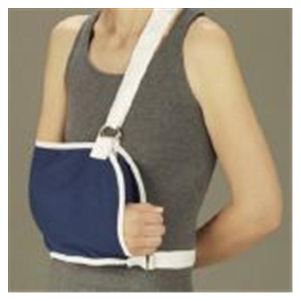 Deroyal Industries  Immobilizer Sling Shoulder Cnvs/Fm Navy Size Medium Universal EA