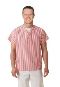 Medline Unisex Candystripe Top - DBD-SHIRT, V-NECK, UNISEX, CANDYSTRIPE, SM - 983RCRS