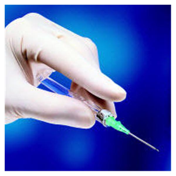 Becton-Dickinson Catheter IV Insyte Autoguard Shielded 24gx.5 .5 W/ Wng Ylw 50/Bx, 4 BX/CA (381511)