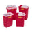 Becton-Dickinson Collector Sharps 9gal Dual Opening/X-Large Tmp Clsr Rd/Nat 8/Ca