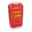 Becton-Dickinson Collector Sharps 5gal One Piece Red/Clear Ea, 8 EA/CA (305491)