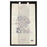 Tidi Products  Bag Bedside BluFlrl 8x3-3/4x12" Non-Flame Retardant/Poly 2000/Ca