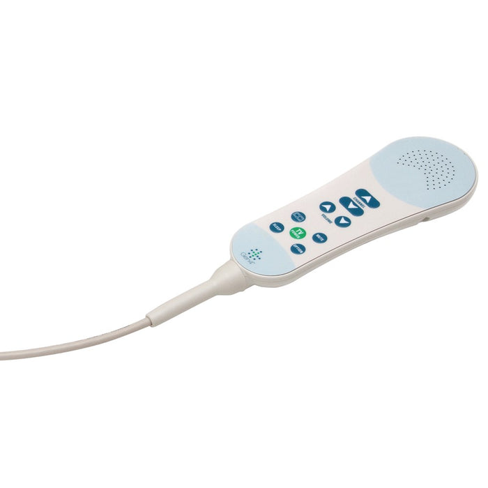 Curbell Medical Speaker Pillow - Gen4 Pillow Speaker with Direct Access Numpad and 2 Light Buttons, No Headphone Jack - 4C215U-Z103008
