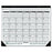 At-A-Glance Two-Color Desk Pad - 22" x 17" Ruled 2019 Monthly Desk Calendar - SK24-00