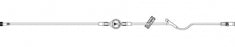 ICU Medical Microbore Extension Sets - Microbore Extension Set with Female Adapter, 0.2 Micron Filter, Slide Clamp, Pre-Pierced Y-site, Secure Lock Male Adapter - 02694-28