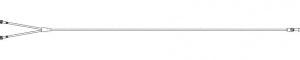 ICU Medical Macrobore Extension Sets - Extension Set, Y-Connector, 10" - 04064-01