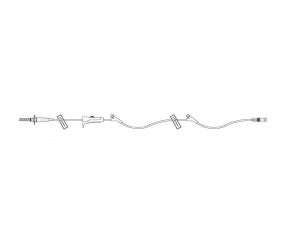 Microclave Connector ICU Medical MicroClave Clear Connectors and Extensions - IV Administra ...