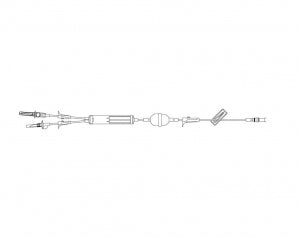 ICU Medical Blood Administration Set - DBD-SET, YBLOOD, FILTER, 80IN, NDEHP - 14205-28