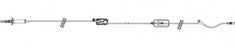 ICU Medical PlumSet Administration Set without Filter - PlumSet Primary Administration Set, Y-Site, 0.2 Micron Filter, PE-Lined Light-Resistant Tubing, Distal Microbore Tubing, Non-DEHP, 104" - 14256-28