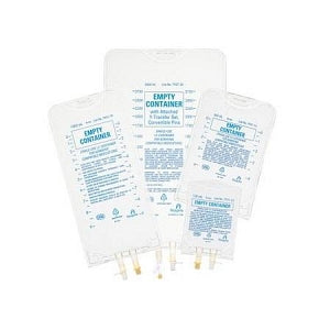 ICU Medical Empty Containers - Empty IV Bag, 100 mL - 07951-23