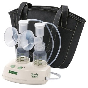 Ameda Purely Yours Lact-E Pump / Acces - DBM-PUMP, BREAST, DBLE, ELEC, P / Y, W/TOTE BPU - 17070ACA