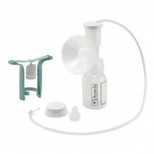 Ameda HygieniKit Milk Collection System - HygieniKit Sterile Breast Pump System with One-Hand Adapter, Single - 17150