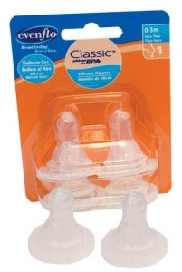 evenflo nipples Evenflo Feeding Evenflo Classic Silicone Slow Flow Nipples