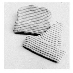 Boggans by Encompass 2-Ply Ba - Baby Boggans Hat, 4" x 6", 1-Ply, White - 80003