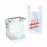 Action Health Plastic Shopping Bag - Plastic Shopping Bag, "Thank You", High Density, 12" x 6" x 22", White - R1206022TY