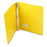 Acco Brands PRESSTEX Round Ring Binders - PRESSTEX Round Ring Binder, 1" Capacity, Yellow - 38610