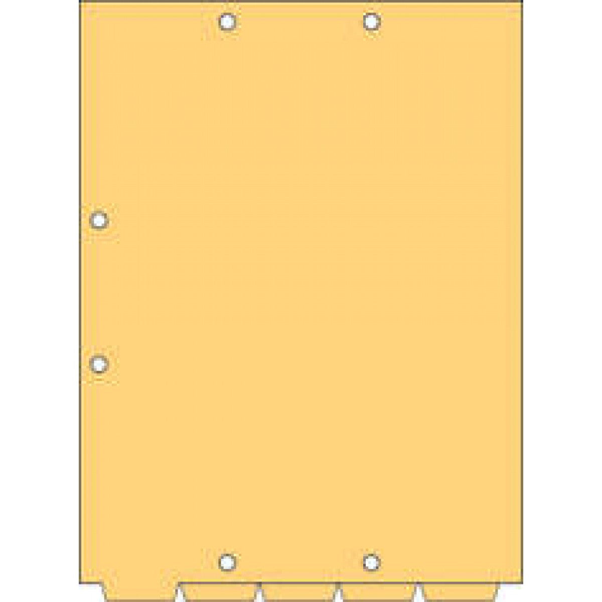 Filepro Chart Divider Bottom Tab Position 1 1/5 Cut Blank 100 Manila