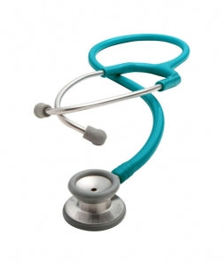 American Diagnostic Corp Adscope 604 Pediatric Clinician Stethoscope - ADSCOPE, 604, PEDIATRIC, METALLIC CARIBBEAN - 604MCA