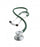 American Diagnostic Adscope 647 Sprague-one Stethoscope - Adscope 647 Stethoscope, Dark Green, 22" - 647DG