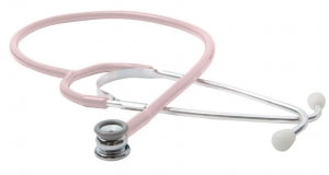 ADC Proscope 676 Dual Head Infant Stethoscope - ProScope 676 Dual-Head Stethoscope, Flexible 21" PVC Tubing, 31" L, Infant, Pink - 676P