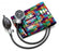 American Diagnostic Corp Diagnostix 700 Pocket Aneroid - Diagnostix Aneroid Sphygmometer, Adult, Puzzle Pieces - 700-11APP