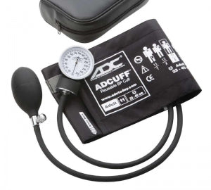 American Diagnostic Prosphyg 760 SERIES Cuffs - Prosphyg 760 Pocket Aneroid Sphygmomanometer, Large Adult, Black - 760-12XBK