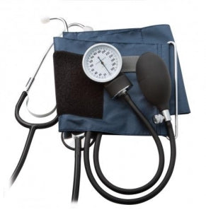 American Diagnostic Prosphyg 790 Home BP Kit - Aneroid Sphygmomanometer Blood Pressure Kit with Stethoscope, Adult, Blue - 790-11AN