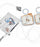 Cardiac Science Intellisense Defibrillation Pads - Intellisense Defibrillation Pads for Powerheart G5 AED, Pediatric - XELAED003A