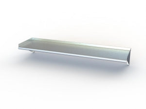 Aero Manufacturing Wall Shelves - Stainless Steel Wall Shelf, Mounted, 10" x 30" - 3W-1030
