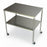 Aero Manufacturing Instrument Tables with Shelf - Stainless Steel Instrument Table, with Shelf, 16" x 20" x 34" - CS-1620