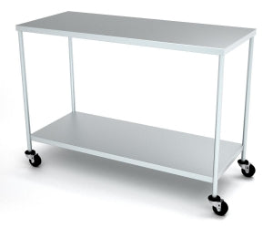 Aero Manufacturing Instrument Tables with Shelf - Stainless Steel Inst ...