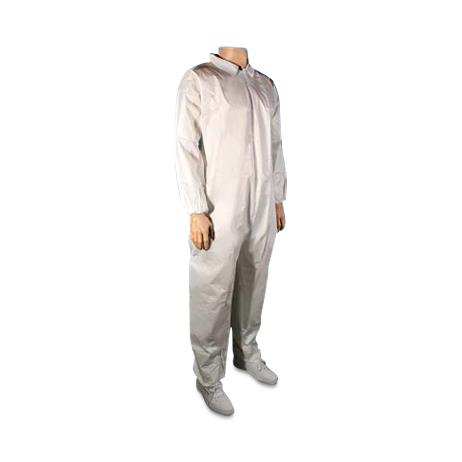 Cellucap Manufacturing Breathable Barrier Coveralls - COVERALL, BREATHABLE, WH, ATTCHD HOOD, ELSTC - 5245XL