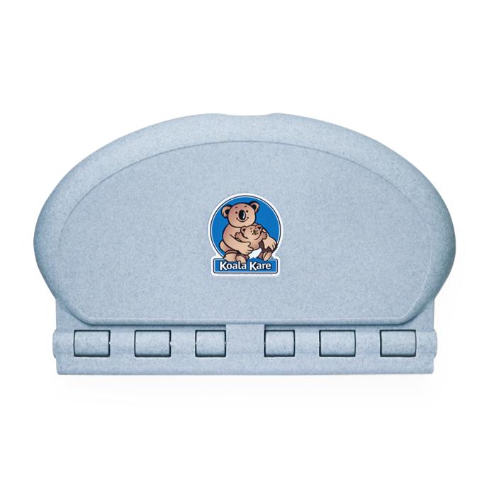 Changing Station by Bobrick Wall Mounted Ba - Plastic Baby Changing Station, Gray - KB208-01